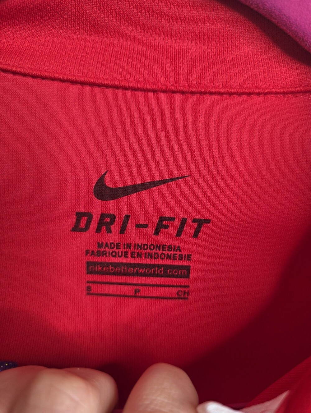 NWT Nike Ohio State Golf Polo Shirt Red Womens Small - Picture 9 of 9